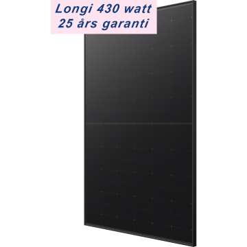 Solcellepakke til Eternittag 10 paneler 4,30 kWp 4 kW hybrid inverter